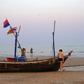 Fishing boat on the beach