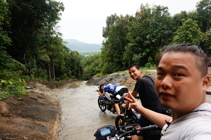 Selfie on top of a hill