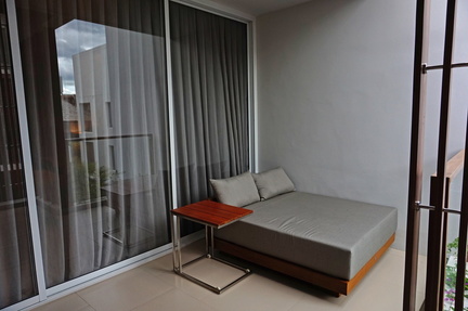 The large balcony