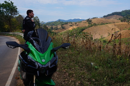 Mitch and his H2SX enjoying the view