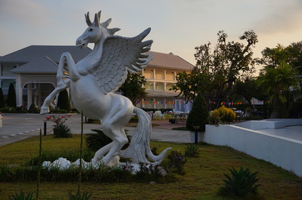 Horse statue