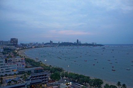 View from our room at Holiday Inn in Pattaya
