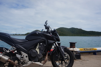 Bike and island
