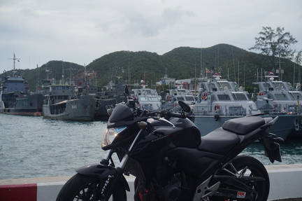 Bike and support vessles