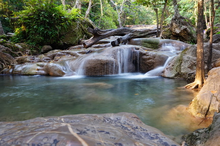 The lower part of level 2 waterfall