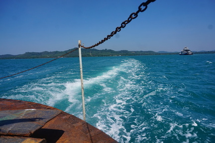 On the ferry to Koh Chang