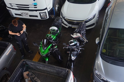 Bikes on the ferry