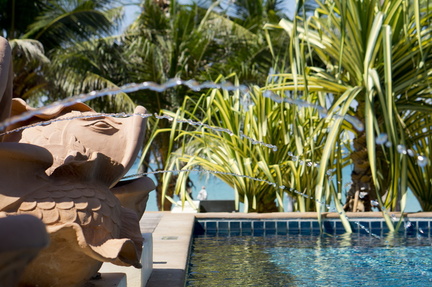 Pool at the resort on Koh Samet