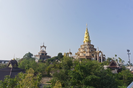 Temple on a hill on a mountain