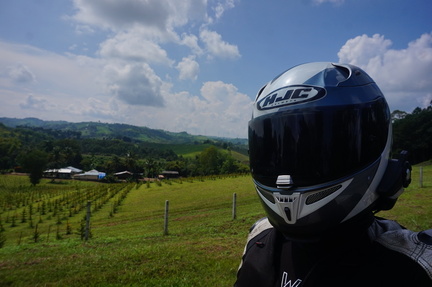 Selfie with the mountains
