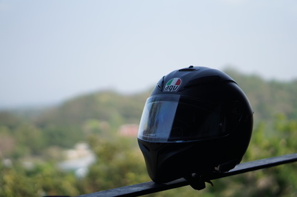 Helmet with a view
