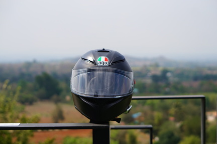 Helmet with a view
