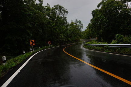 wet roads