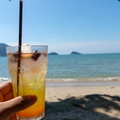 drink by the beach