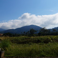 Mountains and fields