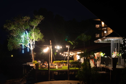 little bar by the river
