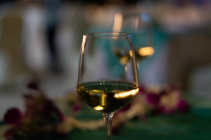 glass of wine