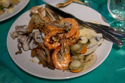 Seafood platter
