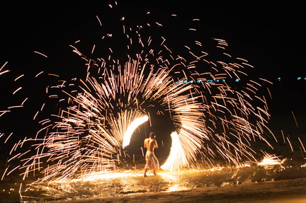 spinning sparks