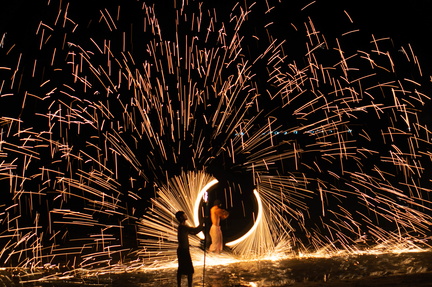 sparks