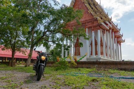 bike at the temple