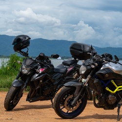Day Trip to Bangsean with MT07 and GSXS750