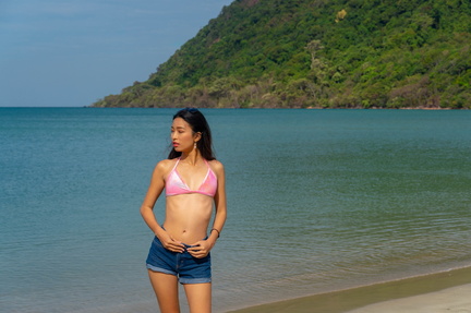 girl on a beach