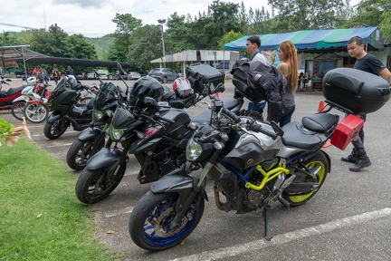 Big bike parking